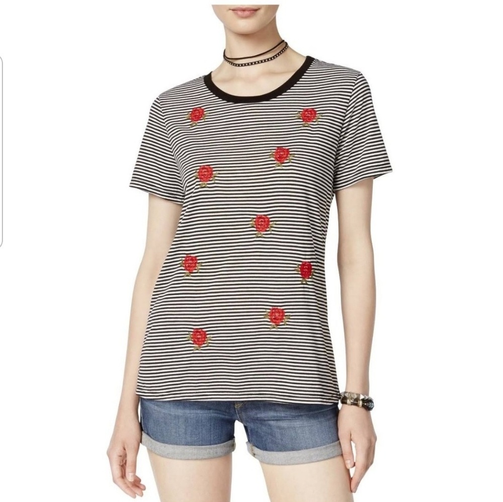 Carbon copy rose shirt medium